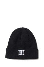 KNIT WATCH CAP ( TYPE-2 ) / BLACK (25FW-WMA-CP06)
