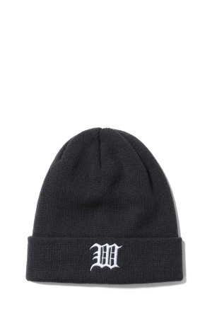 KNIT WATCH CAP ( TYPE-2 ) / BLACK (25FW-WMA-CP06)