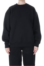 W's TECH SCUBA KNIT CREW - BLACK (BE-60025WL)