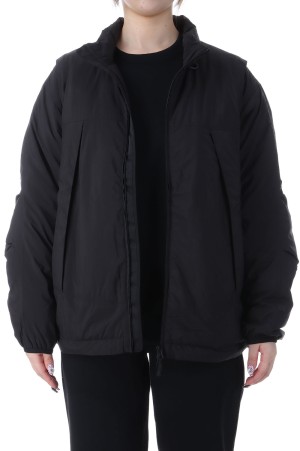W's TECH 2WAY FIELD INNER DOWN JACKET - BLACK (BW-20025WL)
