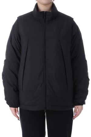 W's TECH 2WAY FIELD INNER DOWN JACKET - BLACK (BW-20025WL)