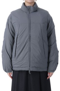 W's TECH 2WAY FIELD INNER DOWN JACKET - LIGHT GRAY (BW-20025WL)