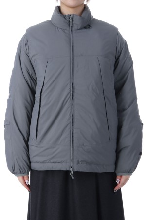W's TECH 2WAY FIELD INNER DOWN JACKET - LIGHT GRAY (BW-20025WL)