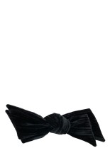 Velvet bow hair clip - Black (FTC254-2001A)