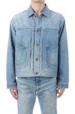 FADED MODERN DENIM JACKET - FADED INDIGO (25330401)