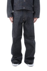 MODERN DENIM PANTS WIDE CUT - RIGID INDIGO (MODERN002)