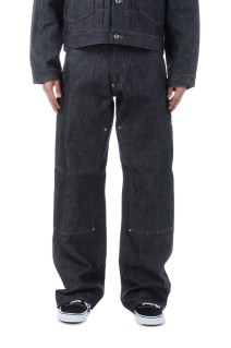 MODERN DENIM PANTS PAINTER - RIGID INDIGO (MODERN005)