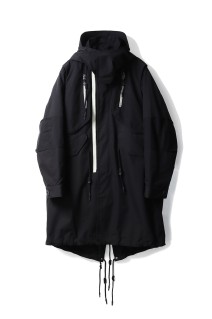 COAT, TYPE P-001 - BLACK (PO-25011-O)