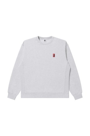 SMALL HWC CREW SWEAT - HEATHER GRAY (BEPFW25CS04)
