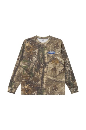 REAL TREE TEAM LOGO L/S TEE - MULTI (BEPFW25LT04)