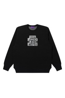 OG LABEL KNIT SWEATER - BLACK (BEPFW25TP08)
