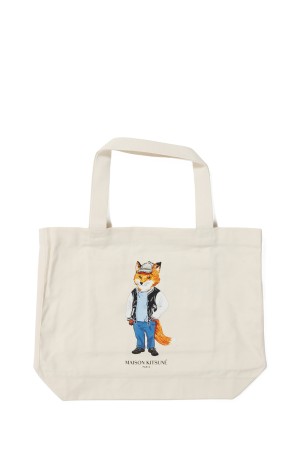 DRESSED FOX TOTE - ECRU (PM05107WW9042)