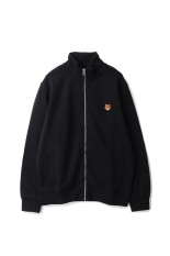 FOX HEAD ZIPPED REGULAR SWEATSHIRT - BLACK (PM02134KM0340)