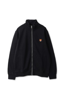 FOX HEAD ZIPPED REGULAR SWEATSHIRT - BLACK (PM02134KM0340)