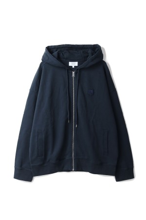 FOX HEAD ZIPPED OVERSIZE HOODIE - CLASSIC NAVY (PM02138KM0340)