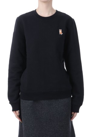 LADY FOX REGULAR SWEATSHIRT - BLACK (PW00320KM0340)