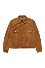 Sheep Suede Trucker JKT - CML (2509-8003)