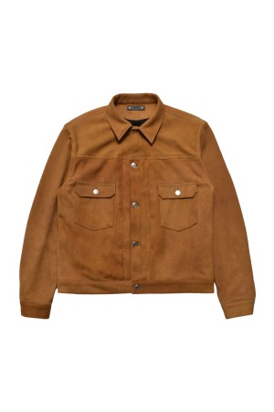 Sheep Suede Trucker JKT - CML (2509-8003)