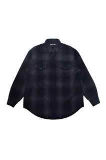 Wool Flannel Ombre Work SH - BLT (2510-5003)