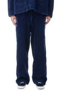 9W INDIGO CORDUROY TROUSERS - NAVY (GL42582)