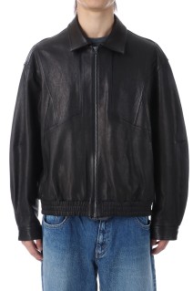 Lambskin Utility Blouson - Black (AOEWLJ001)