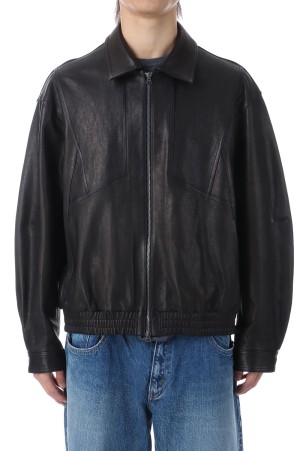 Lambskin Utility Blouson - Black (AOEWLJ001)