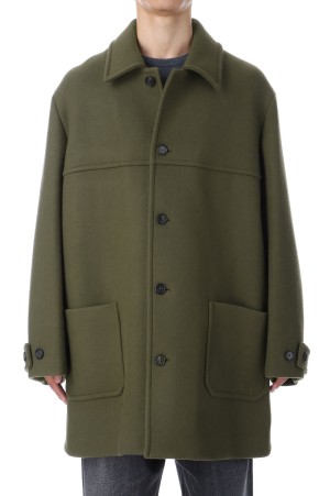 Maverick Car Coat - Olive (AOEFCT006)