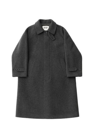 Legacy Balmacaan Coat - Heather Charcoal (AOEFCT003)
