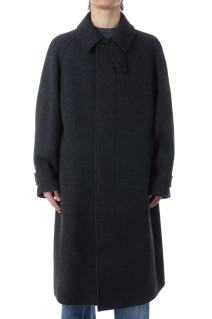 Legacy Balmacaan Coat - Heather Charcoal (AOEFCT003)