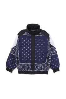 BANDANA 80's JACKET - NAVY (CLG-JK 025-010)