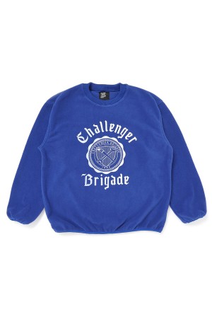 COLLEGE C/N FLEECE - BLUE (CLG-SW 025-007)