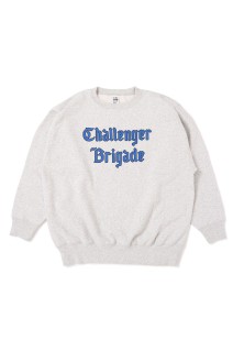 CLASSIC LOGO C/N SWEAT - GRAY (CLG-SW 025-012)