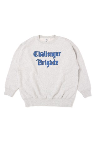 CLASSIC LOGO C/N SWEAT - GRAY (CLG-SW 025-012)