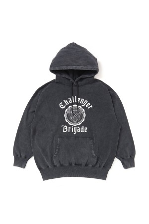 COLLEGE HOODIE - BLACK (CLG-SW 025-014)