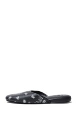 BANDANA SLIPPERS - BLACK (CLG-AC 025-041)