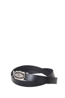 LOGO LEATHER BELT - BLUE (CLG-AC 025-045)