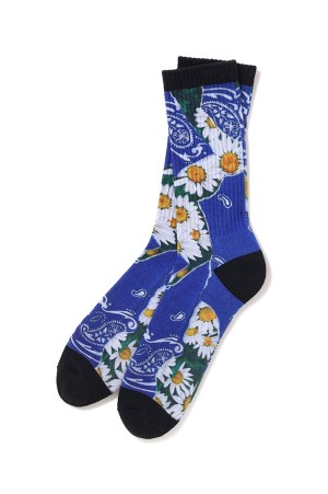 DAISY SOCKS - BLUE (CLG-AC 025-047)