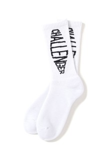 FISH LOGO SOCKS - WHITE (CLG-AC 025-050)