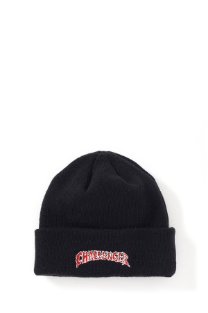 CRASH LOGO KNIT CAP - BLACK (CLG-AC 025-055)