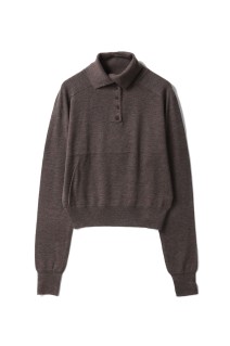 Front Botton Knit - MOCHA (12520535)