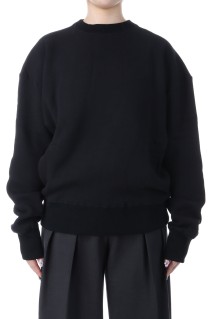 Cotton Brushed Sweat - BLACK (12520621)