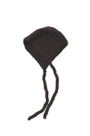 Mix Knit Scarf - DARK BROWN (12521022)