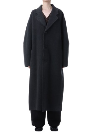 Wool Over Coat - CHARCOAL GRAY (12520006)