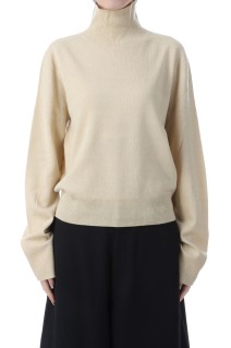 Wool Cashmere Turtle Knit - SAND (12520537)