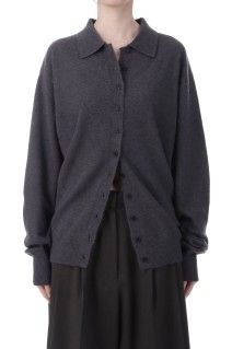 Raccoon Knit Cardigan - GRAY (12520522)