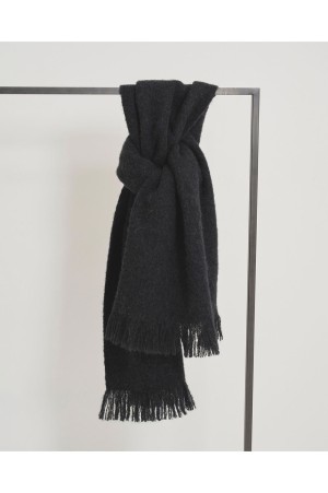 Brashed Volume Stole - CHARCOAL GRAY (12521033)