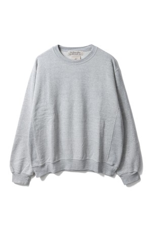 SP Finished Crew-Neck Sweat New Fit - HEATHER GRAY (RN29373159)