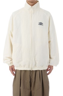 LINEN/NYLON TRACK JACKET - IVORY (ST.1341)