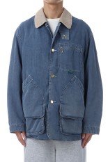 Bean’s  Field Coat Insulated Indigo - FADE BLUE (5575-2043)