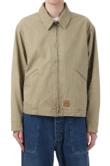 Vintage Washed Cotton Duck Jacket - Khaki (SD25F-JK02)